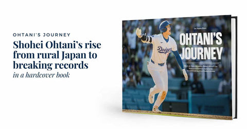 Ohtani's Journey Book – Shohei Ohtani Dodgers Debut & Baseball Record Breaking Hardcover Book - YinzerShop