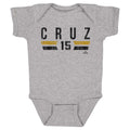 Oneil Cruz Bodysuit - Soft Cotton Baby Suit | Pittsburgh Baby Clothes, Regular Fit Kids Baby Onesie - YinzerShop
