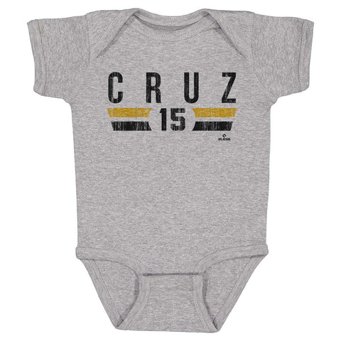Oneil Cruz Bodysuit - Soft Cotton Baby Suit | Pittsburgh Baby Clothes, Regular Fit Kids Baby Onesie - YinzerShop