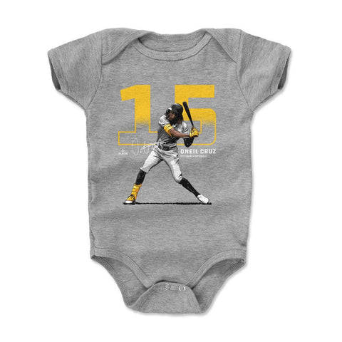 Oneil Cruz Bodysuit - Soft Cotton Baby Suit | Pittsburgh Baby Clothes, Regular Fit Kids Baby Onesie - YinzerShop
