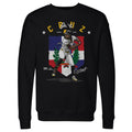 Oneil Cruz Crewneck Long Sleeve Sweatshirt - Pittsburgh Flag Digital Print Midweight Men's Crewneck Sweatshirt - YinzerShop