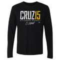 Oneil Cruz Crewneck Long Sleeve Tee - Pittsburgh Cotton Digital Print T Shirt Men's Long Sleeve T-Shirt - YinzerShop