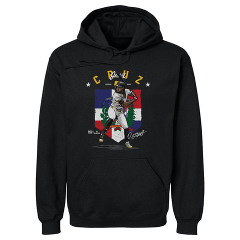 Oneil Cruz Hooded Sweatshirt – Pittsburgh Flag Midweight Cotton Polyester Hoodie Men's Hoodie - YinzerShop