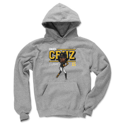 Oneil Cruz Hoodie – Pittsburgh Cartoon Sweatshirt | Loose Fit Polyester Cotton Blend Men's Hoodie - YinzerShop