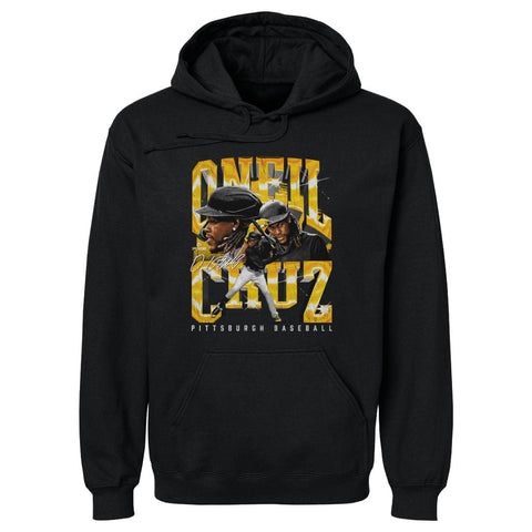 Oneil Cruz Hoodie - Vintage Pittsburgh Hooded Sweatshirt, Midweight Cotton Polyester Blend Men's Hoodie - YinzerShop