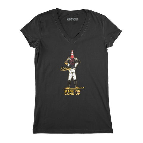 Oneil Cruz: Mask On, Cone Up Pittsburgh Pirates-Pro Baseball - YinzerShop