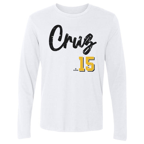 Oneil Cruz Shirt - Pittsburgh Apparel Crewneck Long Sleeve Tee | 500 LEVEL Clothing Men's Long Sleeve T-Shirt - YinzerShop