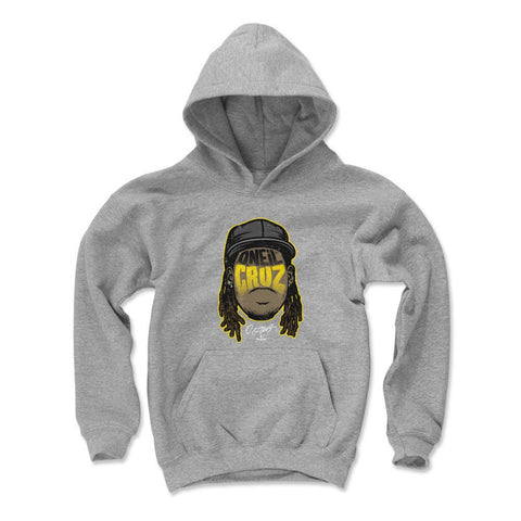Oneil Cruz Sweatshirt – Athletic Kids Hoodie | Polyester Cotton Blend, Team Silhouette Kids Youth Hoodie - YinzerShop