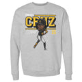 Oneil Cruz Sweatshirt - Pittsburgh Cartoon Graphic Crewneck Long Sleeve Top Men's Crewneck Sweatshirt - YinzerShop