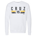 Oneil Cruz Sweatshirt - Pittsburgh Crewneck Long Sleeve Cotton Polyester Blend Men's Crewneck Sweatshirt - YinzerShop