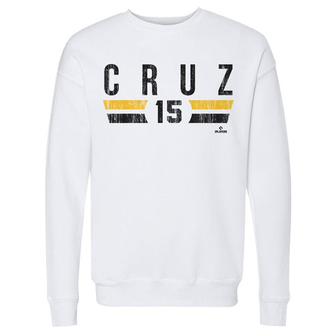 Oneil Cruz Sweatshirt - Pittsburgh Crewneck Long Sleeve Cotton Polyester Blend Men's Crewneck Sweatshirt - YinzerShop