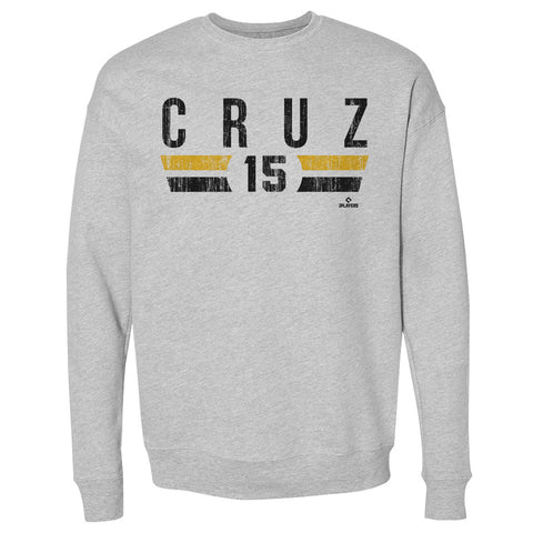 Oneil Cruz Sweatshirt - Pittsburgh Crewneck Long Sleeve Cotton Polyester Blend Men's Crewneck Sweatshirt - YinzerShop