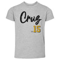 Oneil Cruz T-Shirt - Kids Crewneck Cotton Graphic Tee | Pittsburgh Sports Shirt Kids Toddler T-Shirt - YinzerShop