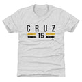 Oneil Cruz T-Shirt | Kids Crewneck Shirt - Tri-Color Polyester Cotton Blend Kids T-Shirt - YinzerShop