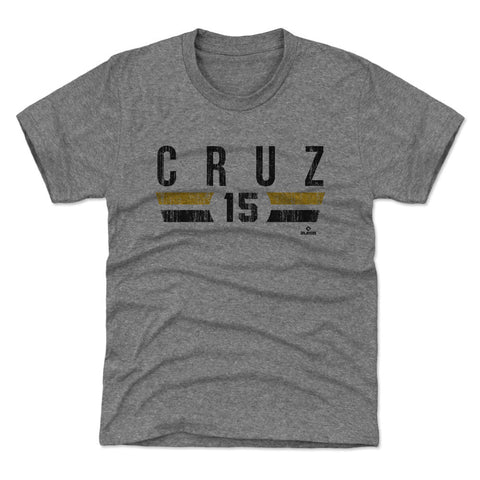 Oneil Cruz T-Shirt | Kids Crewneck Shirt - Tri-Color Polyester Cotton Blend Kids T-Shirt - YinzerShop