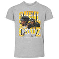 Oneil Cruz T-Shirt - Kids Crewneck Tee | Vintage Baseball Shirt, Lightweight Cotton Kids Toddler T-Shirt - YinzerShop