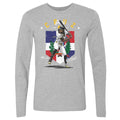 Oneil Cruz T-shirt - Lightweight Cotton Crewneck Long Sleeve Tee | Pittsburgh Flag Shirt Men's Long Sleeve T-Shirt - YinzerShop