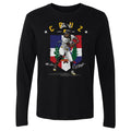 Oneil Cruz T-shirt - Lightweight Cotton Crewneck Long Sleeve Tee | Pittsburgh Flag Shirt Men's Long Sleeve T-Shirt - YinzerShop