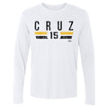 Oneil Cruz T-Shirt - Pittsburgh Baseball Fan Tee | Crewneck Long Sleeve Cotton Top Men's Long Sleeve T-Shirt - YinzerShop