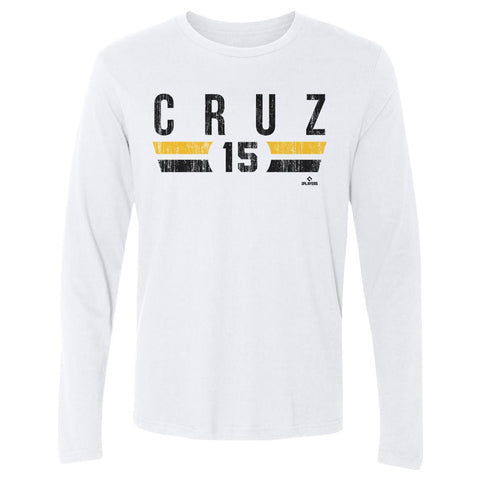Oneil Cruz T-Shirt - Pittsburgh Baseball Fan Tee | Crewneck Long Sleeve Cotton Top Men's Long Sleeve T-Shirt - YinzerShop