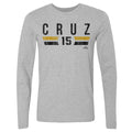 Oneil Cruz T-Shirt - Pittsburgh Baseball Fan Tee | Crewneck Long Sleeve Cotton Top Men's Long Sleeve T-Shirt - YinzerShop