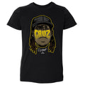 Oneil Cruz T-Shirt - Pittsburgh Kids Crewneck Tee | Baseball Player Silhouette Kids Toddler T-Shirt - YinzerShop