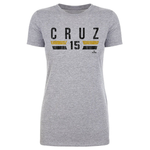 Oneil Cruz T-Shirt - Pittsburgh Shirt Slim Fit Cotton Crewneck Tee Women's T-Shirt - YinzerShop