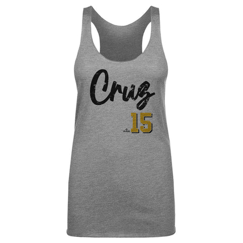 Oneil Cruz Tank Top – Slim Fit Tri Color Athletic Shirt With Soft Breathable Fabric Women's Tank Top - YinzerShop