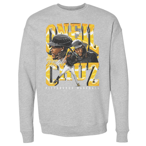 Oneil Cruz Vintage Crewneck Sweatshirt - Retro Style Long Sleeve Pullover Men's Crewneck Sweatshirt - YinzerShop