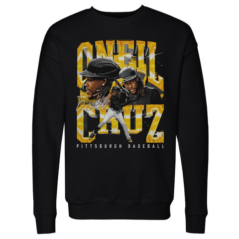 Oneil Cruz Vintage Crewneck Sweatshirt - Retro Style Long Sleeve Pullover Men's Crewneck Sweatshirt - YinzerShop