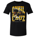 Oneil Cruz Vintage Pittsburgh T-Shirt – Crewneck Cotton Graphic Tee | Lightweight, Soft Fabric Men's Cotton T-Shirt - YinzerShop