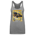 Oneil Cruz Vintage Tank Top – Slim Fit Tri Color Athletic Style Sleeveless Shirt Women's Tank Top - YinzerShop
