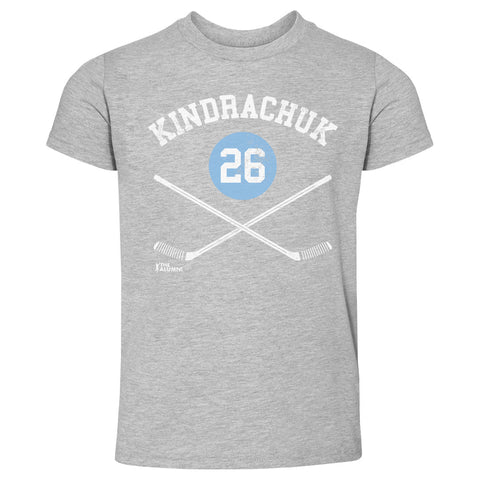 Orest Kindrachuk T-shirt - Kids Crewneck Cotton Short Sleeve Pittsburgh Hockey Shirt Kids Toddler T-Shirt - YinzerShop