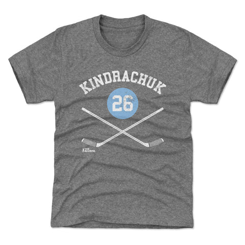 Orest Kindrachuk T-Shirt | Kids Crewneck Tee – Pittsburgh Hockey Shirt, Regular Fit Kids T-Shirt - YinzerShop