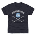 Orest Kindrachuk T-Shirt | Kids Crewneck Tee – Pittsburgh Hockey Shirt, Regular Fit Kids T-Shirt - YinzerShop