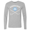 Orest Kindrachuk T-Shirt – Pittsburgh Hockey Tee | Cotton Crewneck Long Sleeve Men's Long Sleeve T-Shirt - YinzerShop