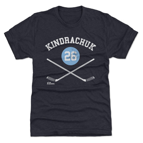 Orest Kindrachuk T-Shirt – Slim Fit Pittsburgh Hockey Shirt | Crewneck Tee Men's Premium T-Shirt - YinzerShop
