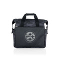 Pittsburgh Steelers - On The Go Lunch Bag Cooler  Picnic Time Family of Brands Black Camo  