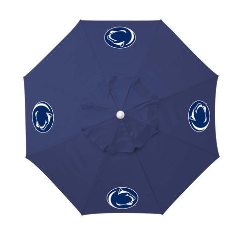 Penn State Nittany Lions Portable Beach Umbrella - 5.5 Ft Steel Pole Outdoor Canopy