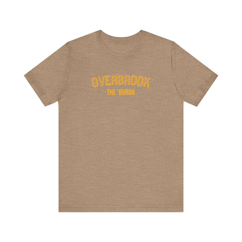 Overbrook - The Burgh Neighborhood Series - Unisex Jersey Short Sleeve Tee T-Shirt - YinzerShop