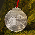 Owl Be There Ornament – Handcrafted American Made Friendship Gift for Holiday Tree - YinzerShop