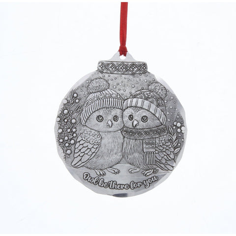 Owl Be There Ornament – Handcrafted American Made Friendship Gift for Holiday Tree - YinzerShop