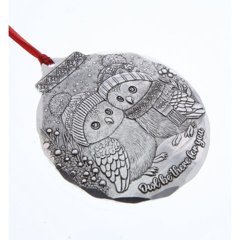 Owl Be There Ornament – Handcrafted American Made Friendship Gift for Holiday Tree - YinzerShop