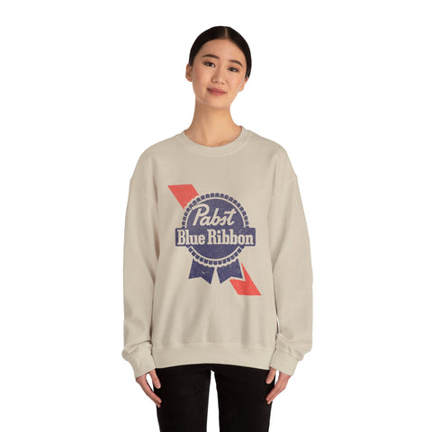 Pabst Blue Ribbon - Heavy Blend™ Crewneck Sweatshirt Sweatshirt - YinzerShop