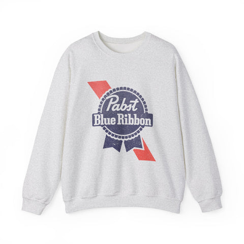 Pabst Blue Ribbon - Heavy Blend™ Crewneck Sweatshirt Sweatshirt - YinzerShop