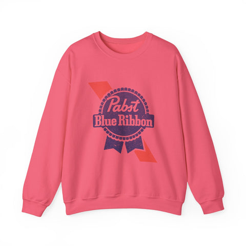 Pabst Blue Ribbon - Heavy Blend™ Crewneck Sweatshirt Sweatshirt - YinzerShop
