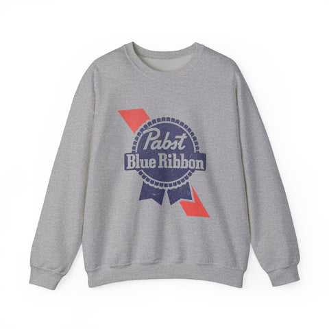 Pabst Blue Ribbon - Heavy Blend™ Crewneck Sweatshirt Sweatshirt - YinzerShop