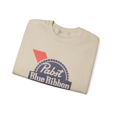 Pabst Blue Ribbon - Heavy Blend™ Crewneck Sweatshirt Sweatshirt - YinzerShop