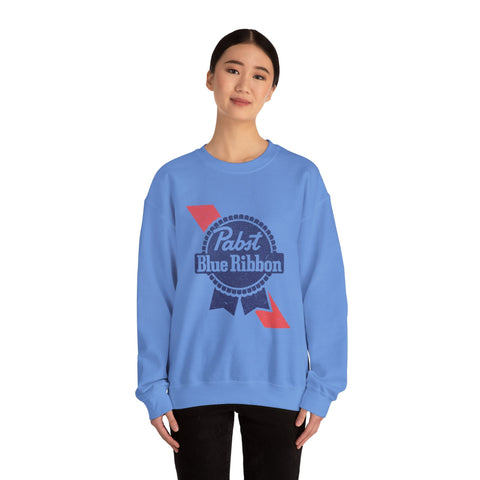 Pabst Blue Ribbon - Heavy Blend™ Crewneck Sweatshirt Sweatshirt - YinzerShop