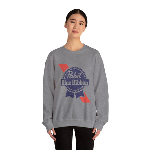 Pabst Blue Ribbon - Heavy Blend™ Crewneck Sweatshirt Sweatshirt - YinzerShop